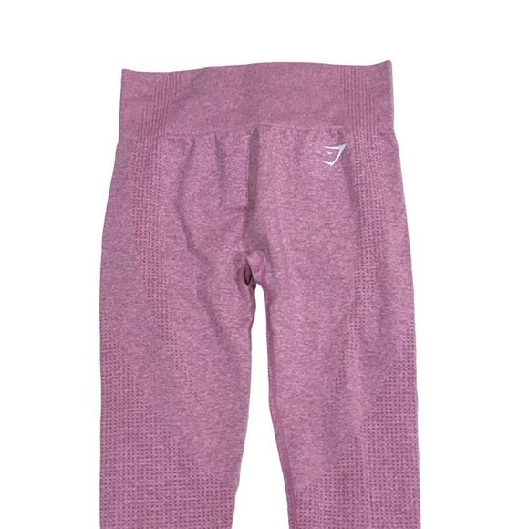 GYMSHARK Vital Seamless Pink Purple Leggings - Picture 3 of 8